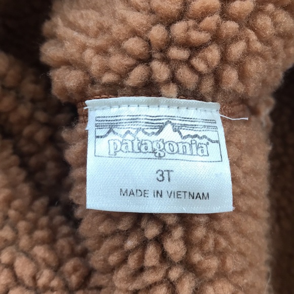 Patagonia Reversible Tribbles Jacket (size 3T) - Picture 3 of 4